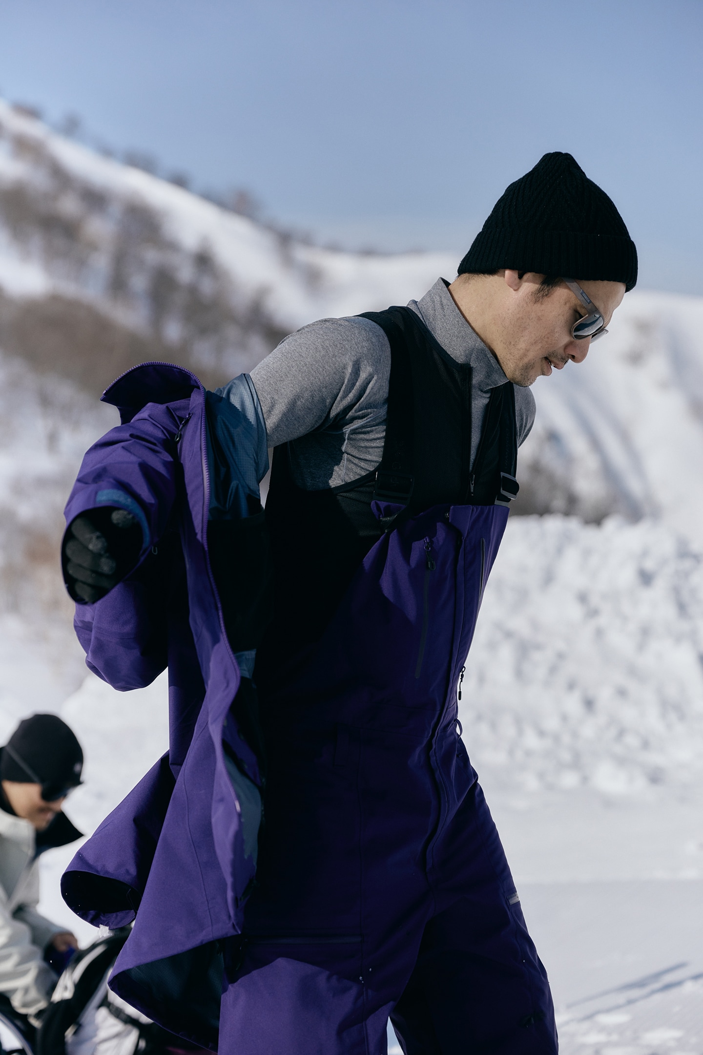 G05300 GORE-TEX PRO 3L Jacketの着用イメージ