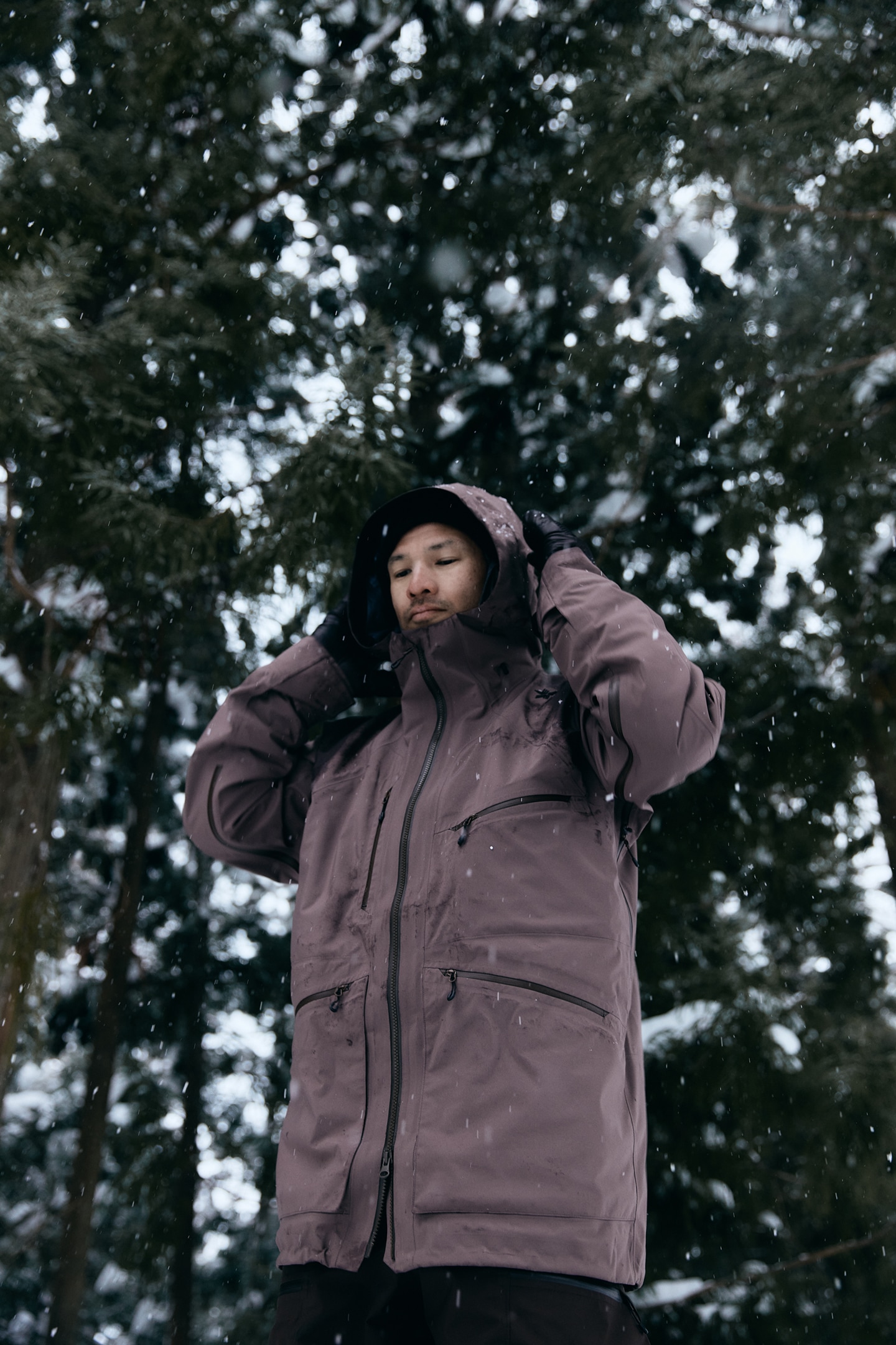 G05305 GORE-TEX 3L Work Pocket Jacketの着用イメージ