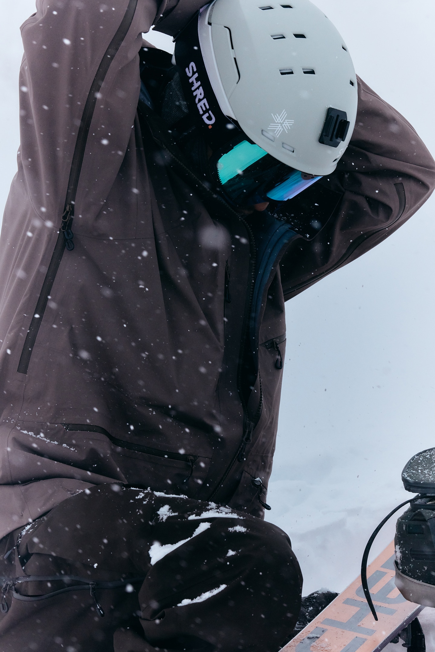 G05305 GORE-TEX 3L Work Pocket Jacketの着用イメージ