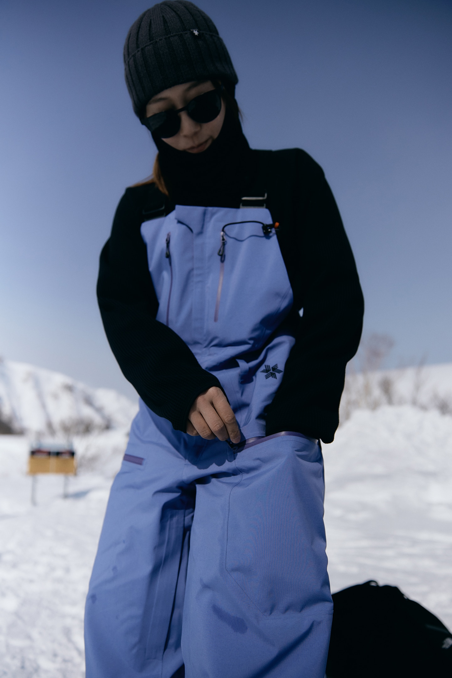 GW05300 W's GORE-TEX PRO 3L Jacketの着用イメージ