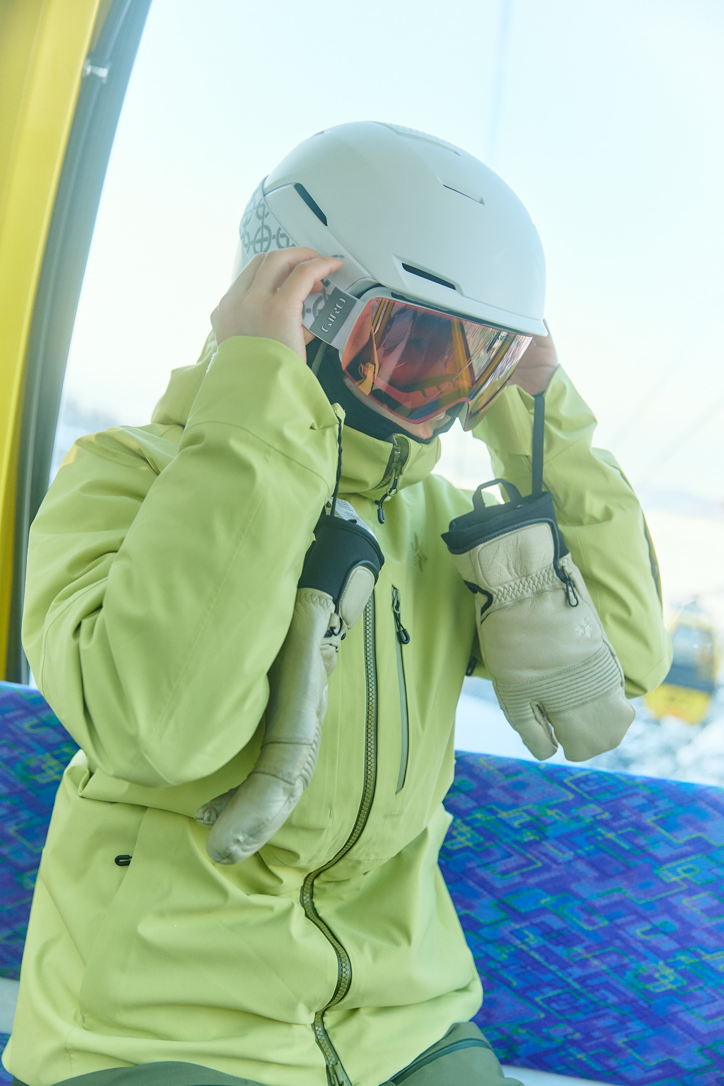 GW15306 W's G-Axis Jacketの着用イメージ